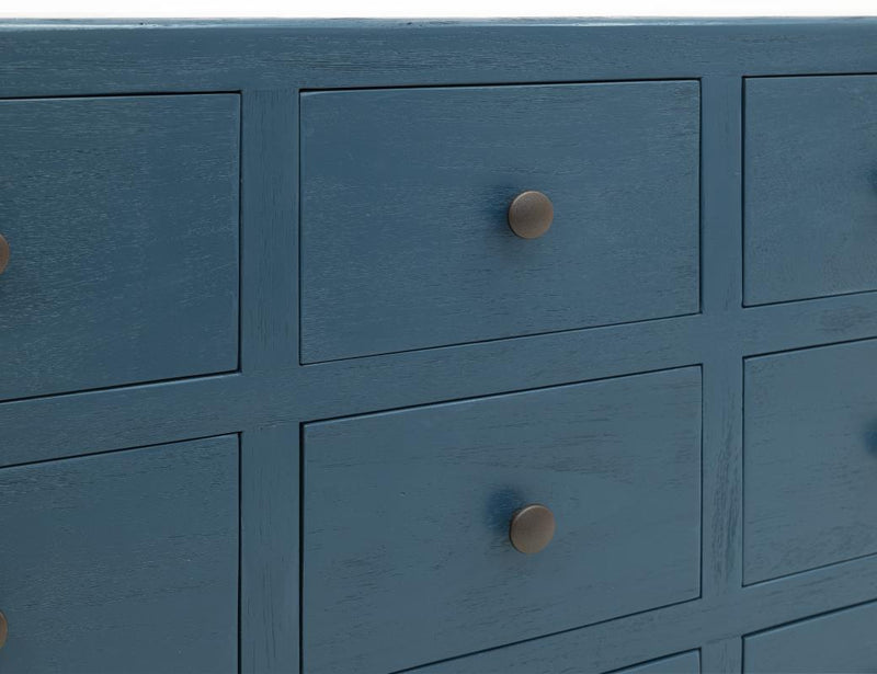 Oslo Blue Console - Barewood