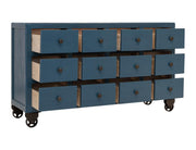 Oslo Blue Console - Barewood