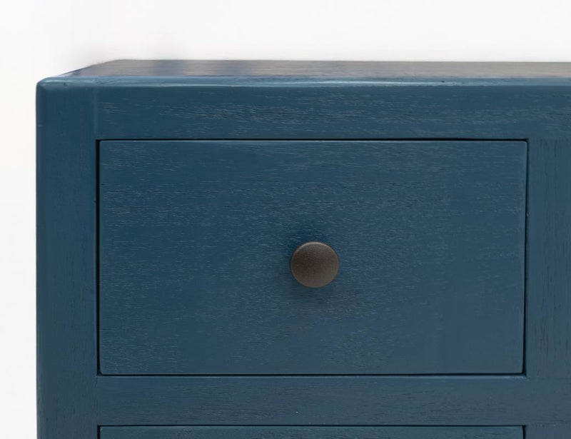 Oslo Blue Console - Barewood