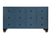 Oslo Blue Console - Barewood
