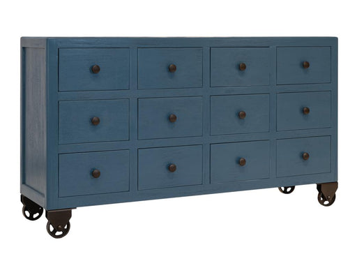 Oslo Blue Console - Barewood