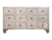 Oslo White Console - Barewood
