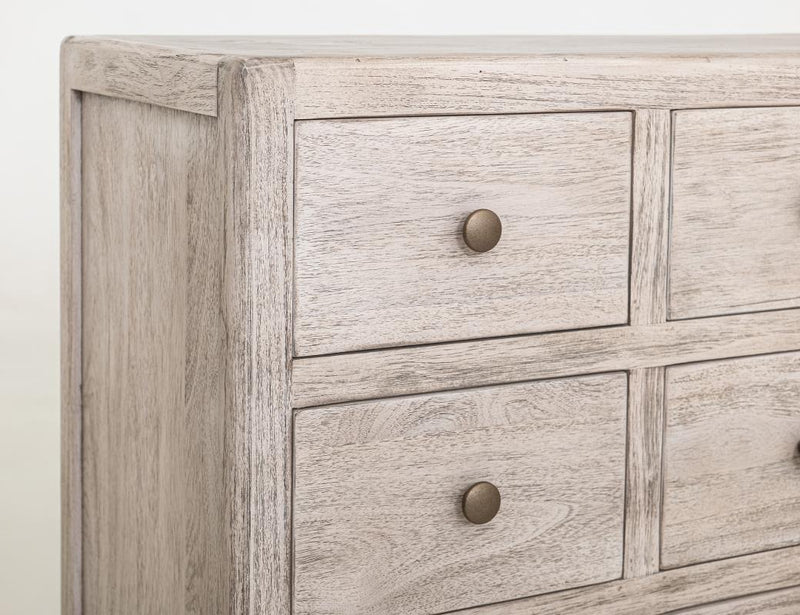 Oslo White Console - Barewood