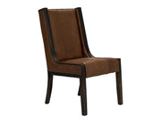 Balam Cognac Leather Dining Chair