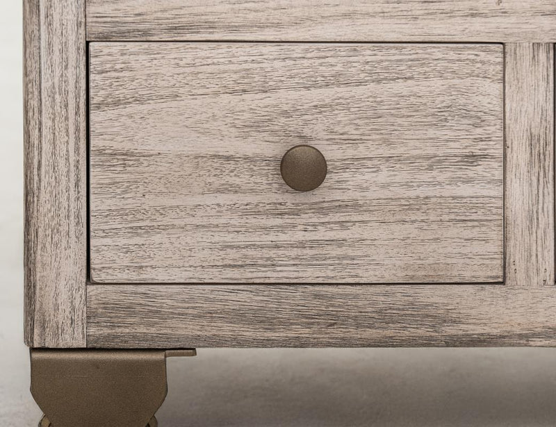 Oslo White Console - Barewood