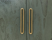 Gold pull detail
