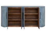 Balam Blue console doors open