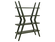 Moka Green Bookcase - Barewood