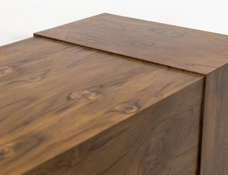 Natural Teca TV Console - Barewood