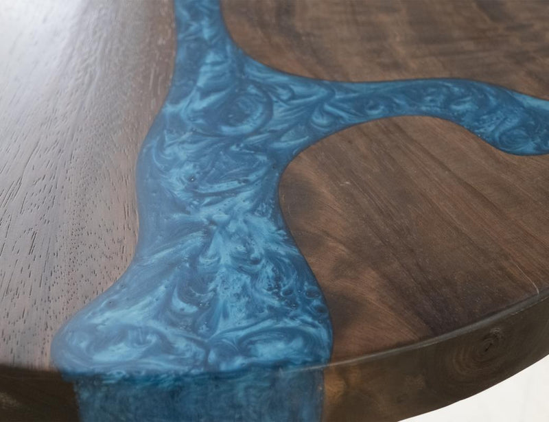 Zaphiro Round End Table - Barewood