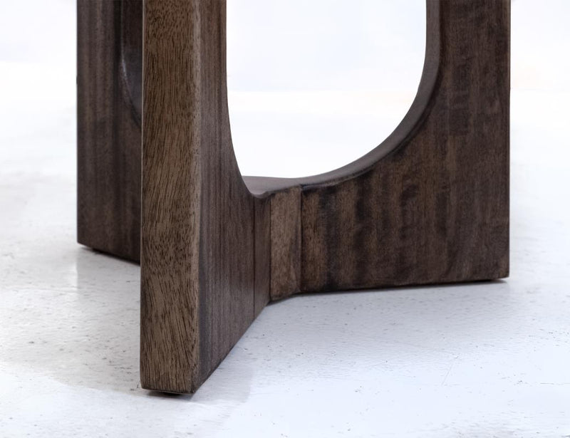 Zaphiro Round Chairside Table - Barewood
