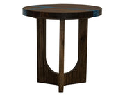 Zaphiro Round End Table - Barewood