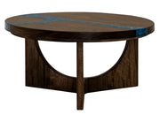 Zaphiro Round Cocktail Table - Barewood