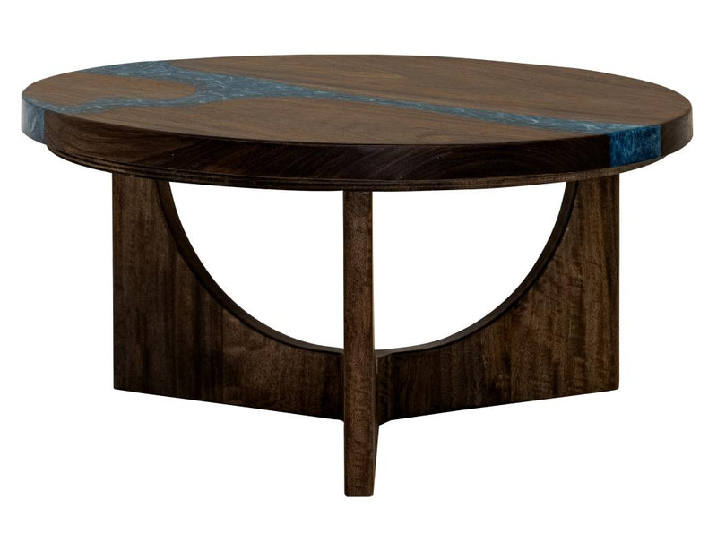Zaphiro Round Cocktail Table - Barewood