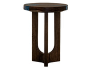 Zaphiro Round Chairside Table - Barewood