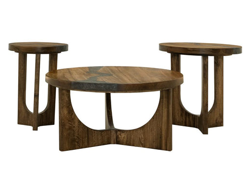Silver Chairside Table - Barewood