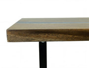 Zaphiro Live Edge Sofa Table - Barewood