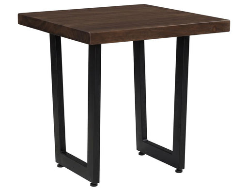 Zaphiro Live Edge End Table - Barewood