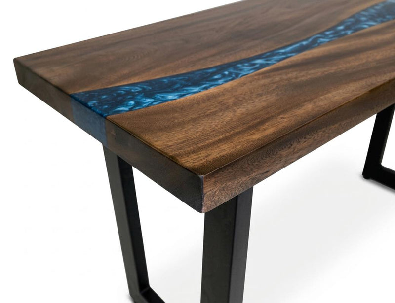 Zaphiro Live Edge Sofa Table - Barewood