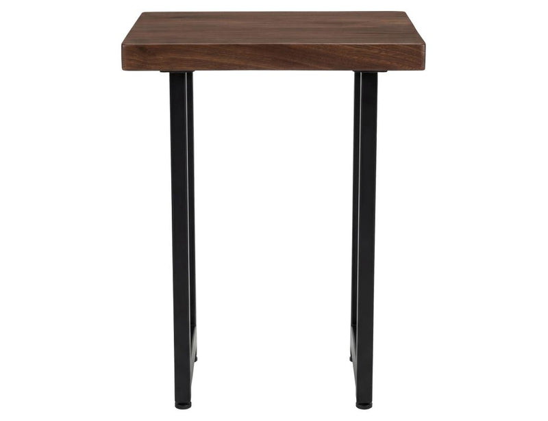 Zaphiro Live Edge Chairside Table - Barewood