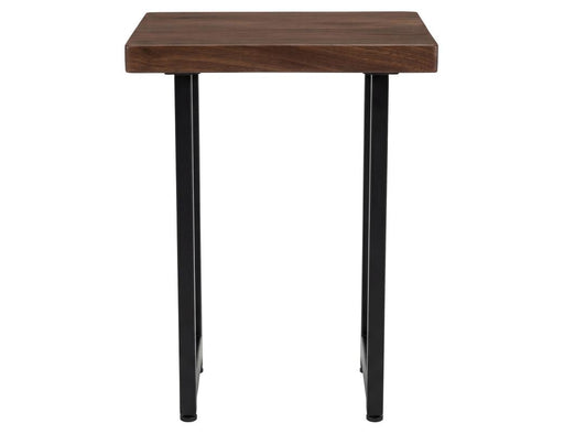 Zaphiro Live Edge Chairside Table - Barewood