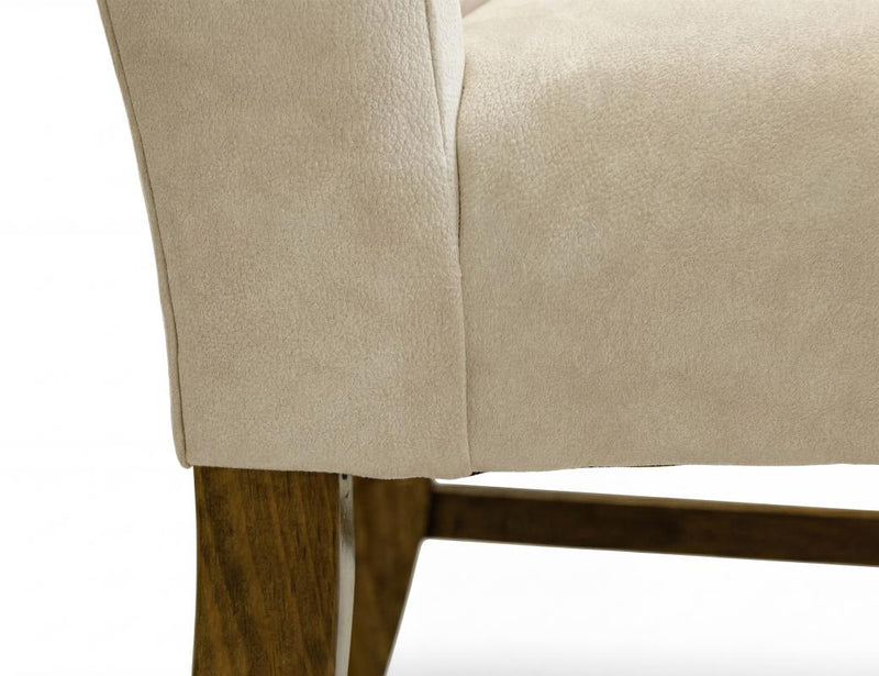 Silver Upholstered Chair - Barewood