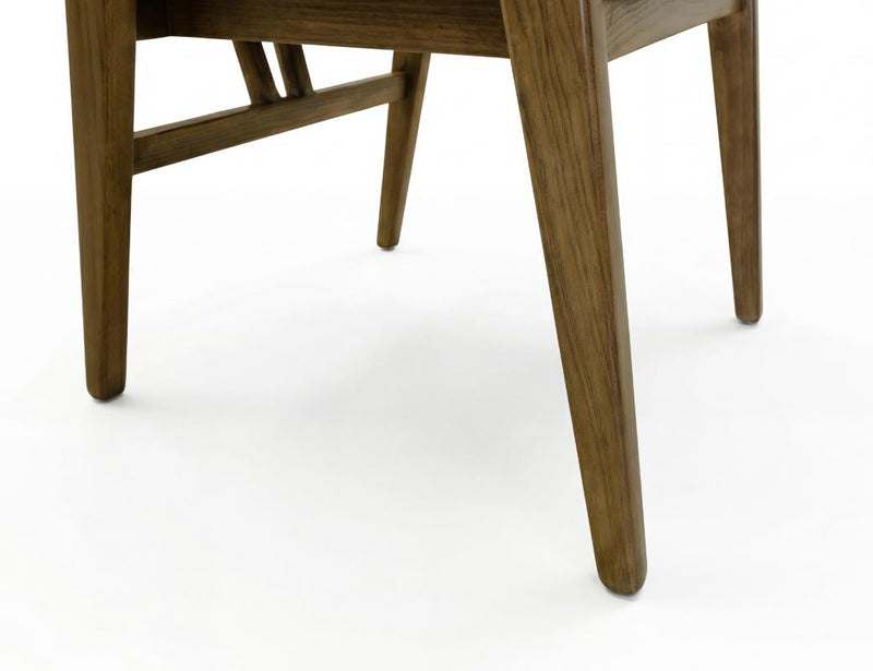 Silver Upholstered Armchair - Barewood