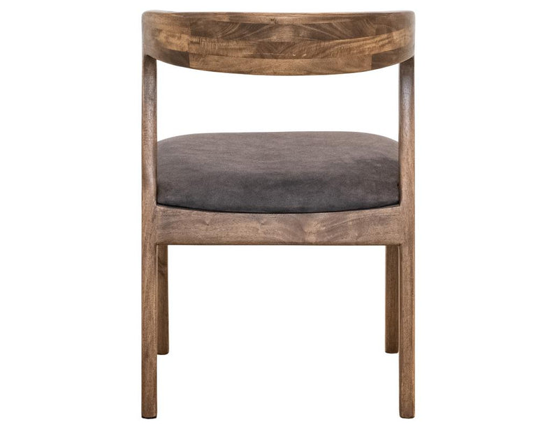 Silver Wooden Chair - Barewood