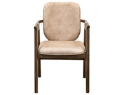 Silver Upholstered Armchair - Barewood