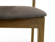 Silver Wooden Chair - Barewood