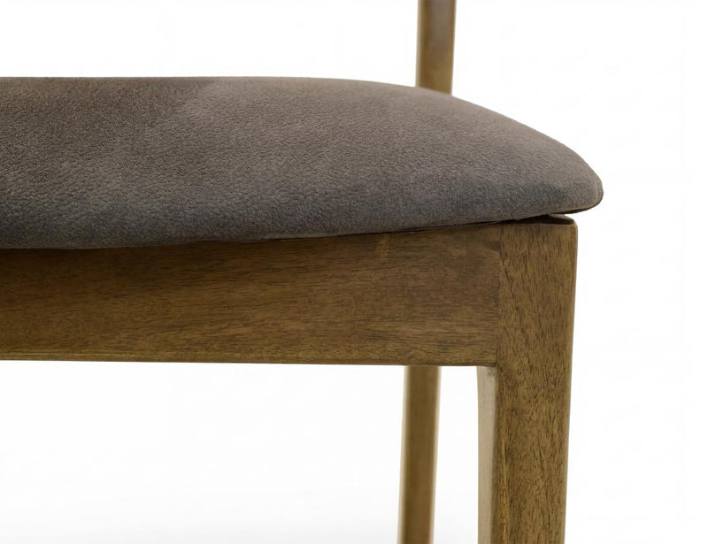 Silver Wooden Chair - Barewood