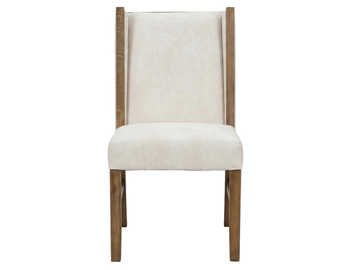 Silver Wood Frame Upholstered Chair - Barewood