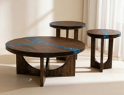 Zaphiro Round Cocktail Table - Barewood