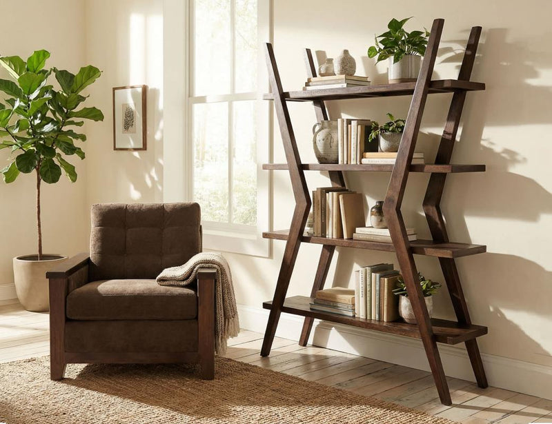 Moka Bookcase - Barewood