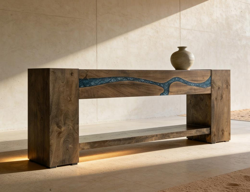 Zaphiro Console - Barewood