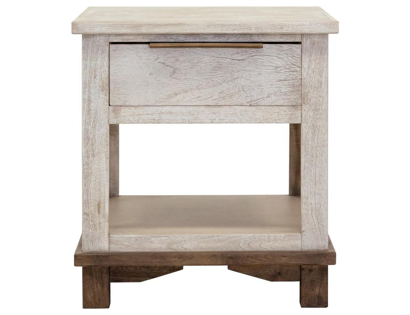 Golden Loft End Table - Barewood