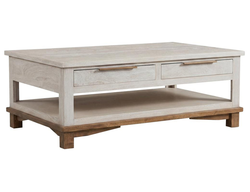 Golden Loft Cocktail Table - Barewood