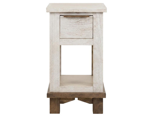 Golden Loft Chairside Table - Barewood