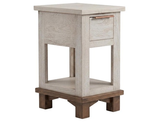 Golden Loft Chairside Table - Barewood
