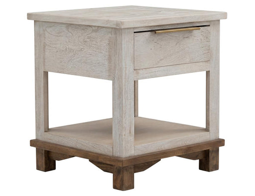 Golden Loft End Table - Barewood