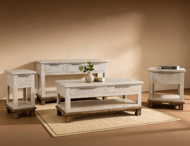 Golden Loft Cocktail Table - Barewood