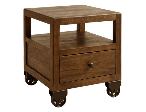 Oslo Brown End Table - Barewood
