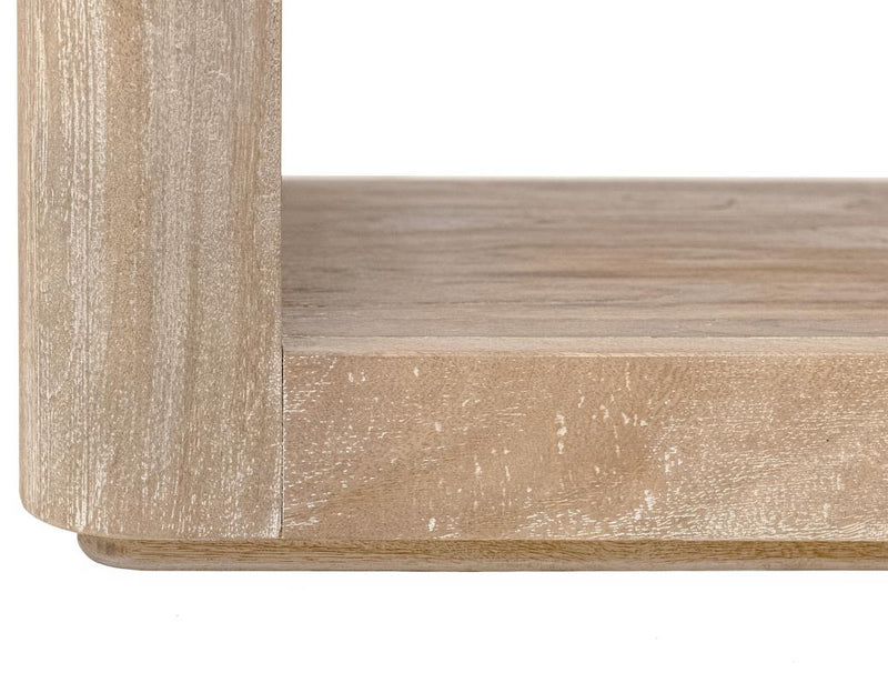 Shelf corner detail
