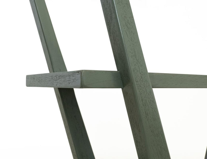 Moka Green Bookcase - Barewood