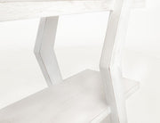 White Moka Bookcase - Barewood