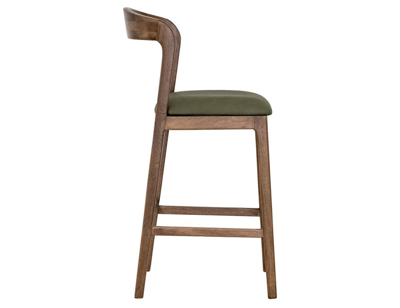 Silver Counter Stool - Barewood
