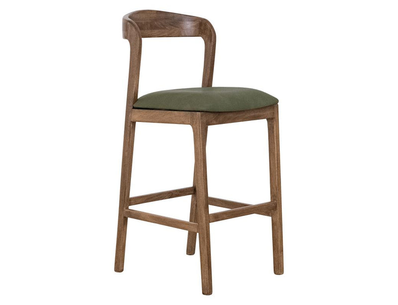 Silver Counter Stool - Barewood