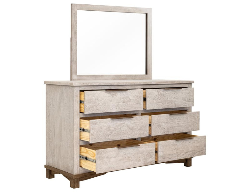 Golden Loft Mirror - Barewood