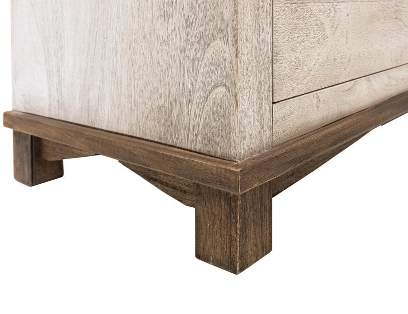 Golden Loft 6 Drawer Dresser - Barewood