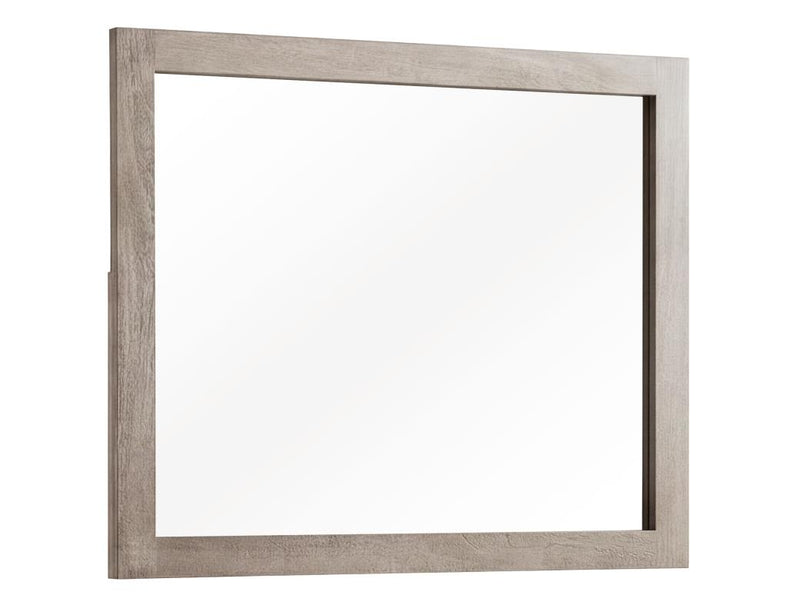 Golden Loft Mirror - Barewood